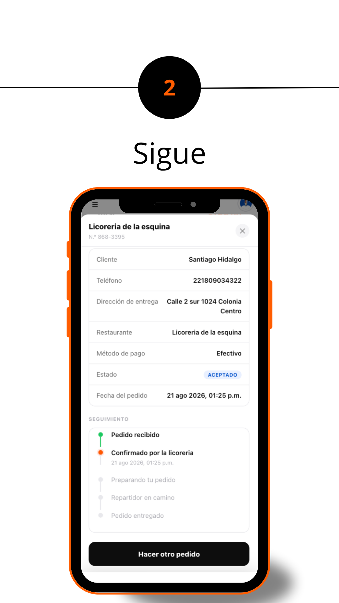 Raudo Delivery — muchas tiendas